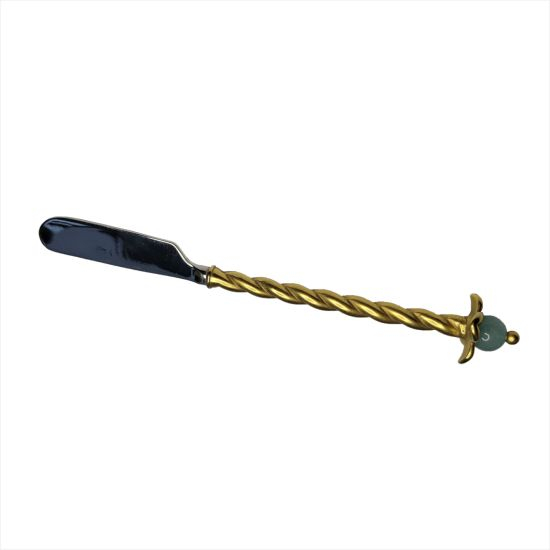 Vajilla de palacio Vintage única, cubiertos de lujo para café de Hotel, cuchillo y tenedor de postre de acero inoxidable, juego de cubiertos dorados